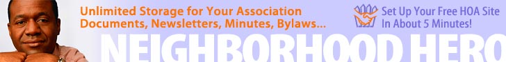 Unlimited storage for your association documents, newsletters, etc