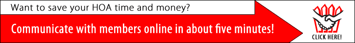 Communicate with your HOA members online in about 5 minutes