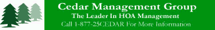 Cedar Management Group - leader in HOA management