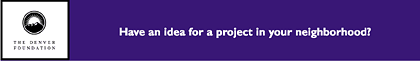 Denver Foundation ad